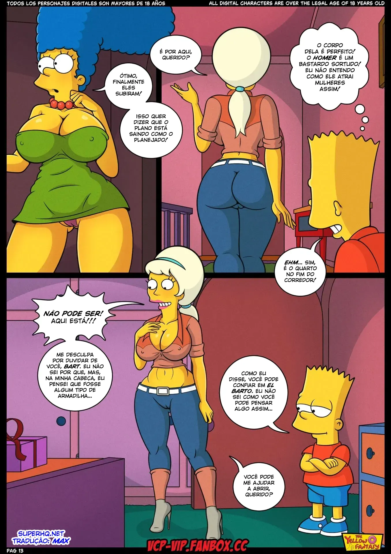 Simpsons Hentai | A vingança de Marge - Página 13