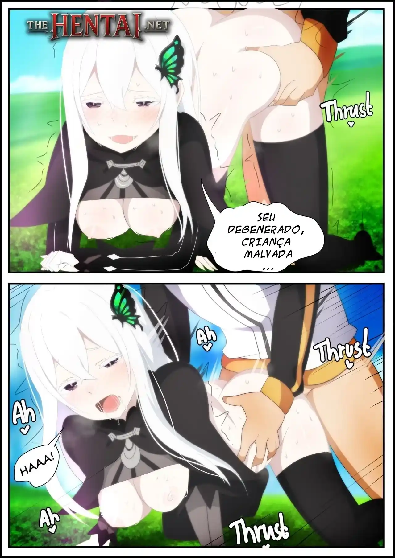 Re Zero Porno: Echidna a Bruxa da Ganância - Página 13