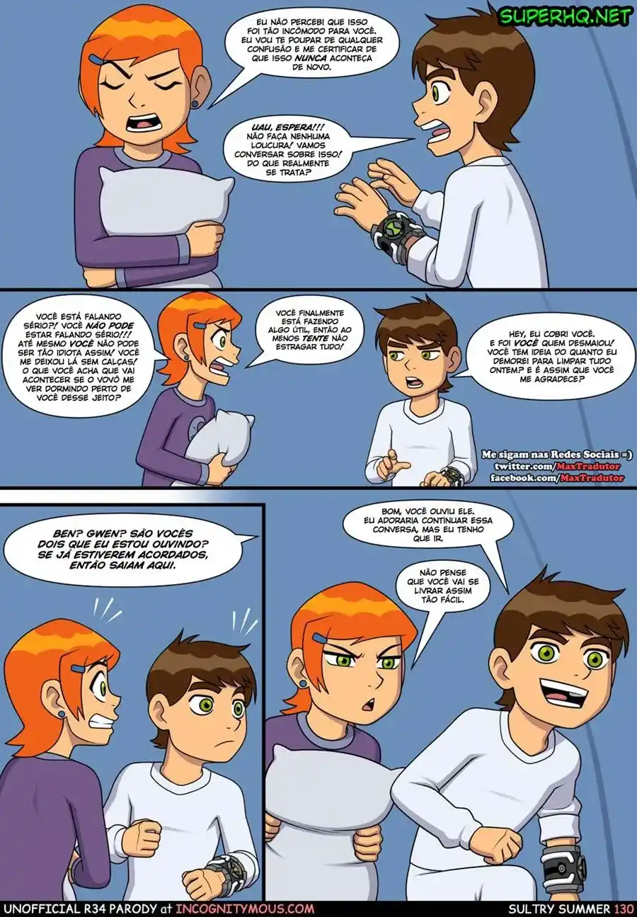 Ben 10 Hentai: Verão Suculento Cap.01 - Página 130