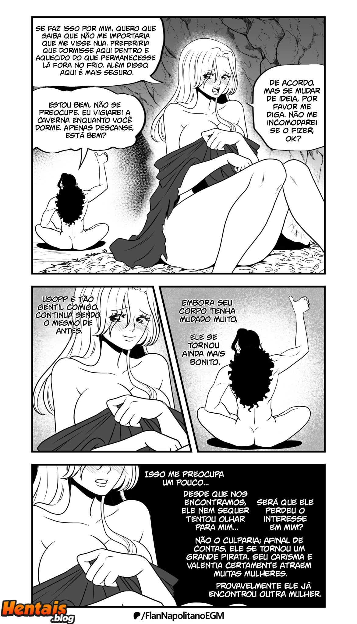 One Piece HQ Hentai: Flan Napolitan Cap.13 - Página 14