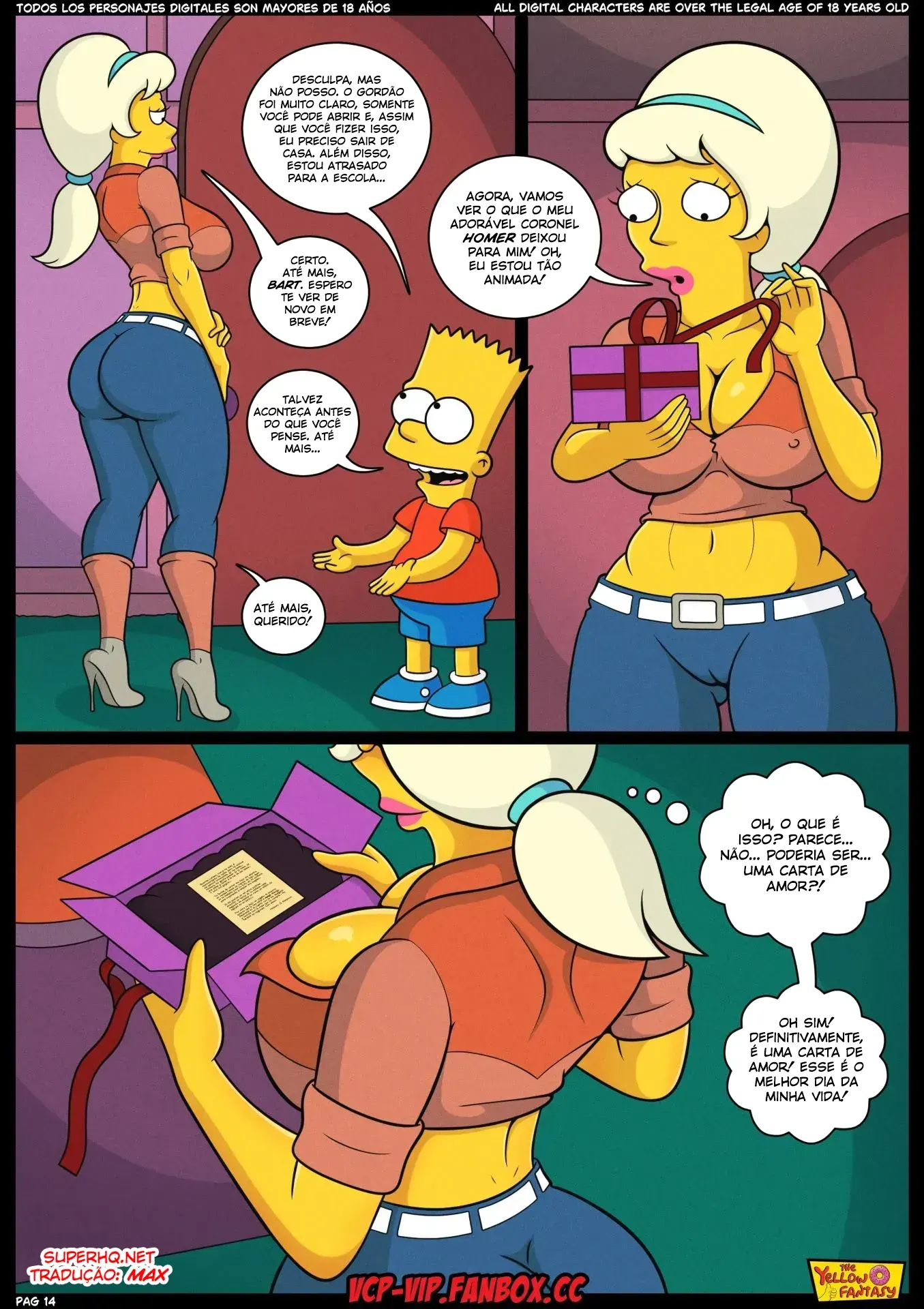 Simpsons Hentai | A vingança de Marge - Página 14