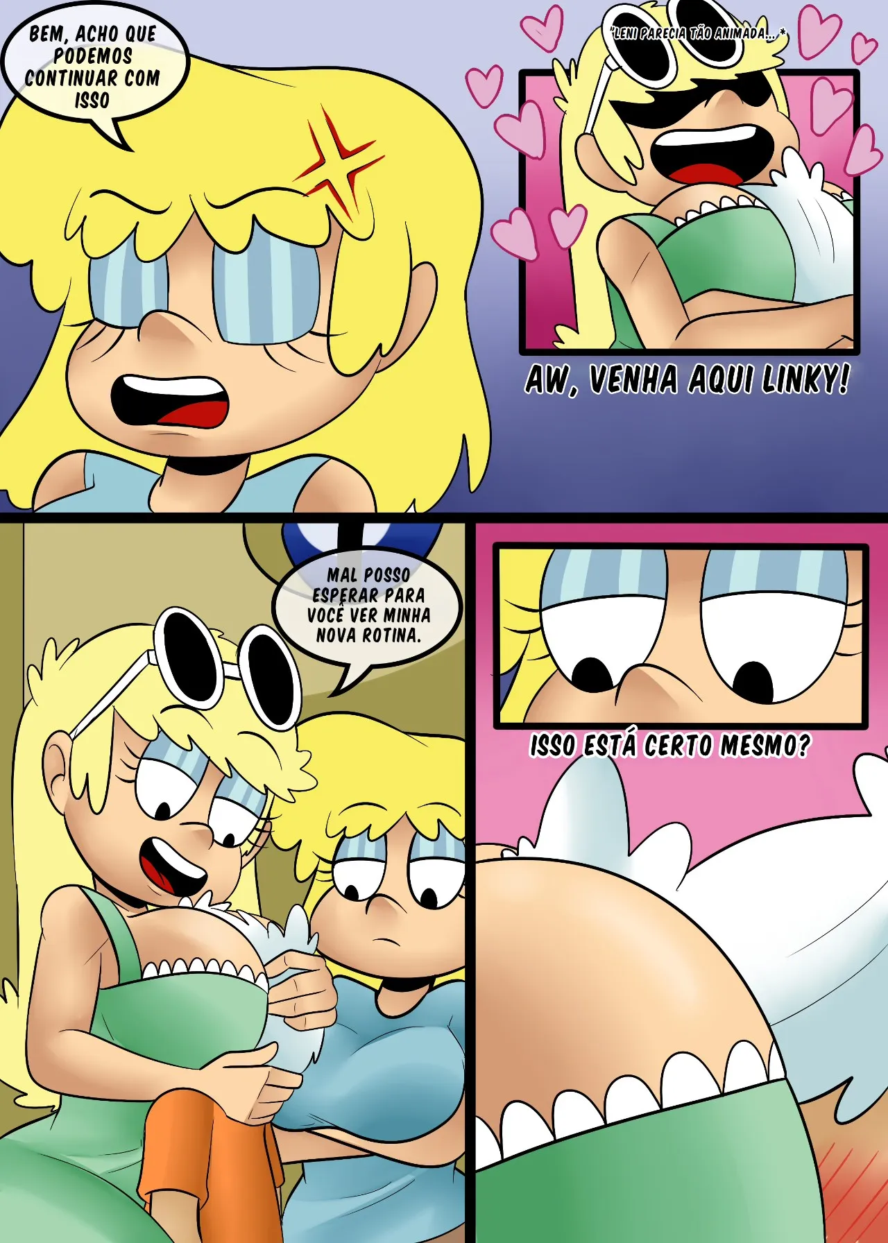 The Loud House HQ de Sexo: Louds No Clube - Página 14