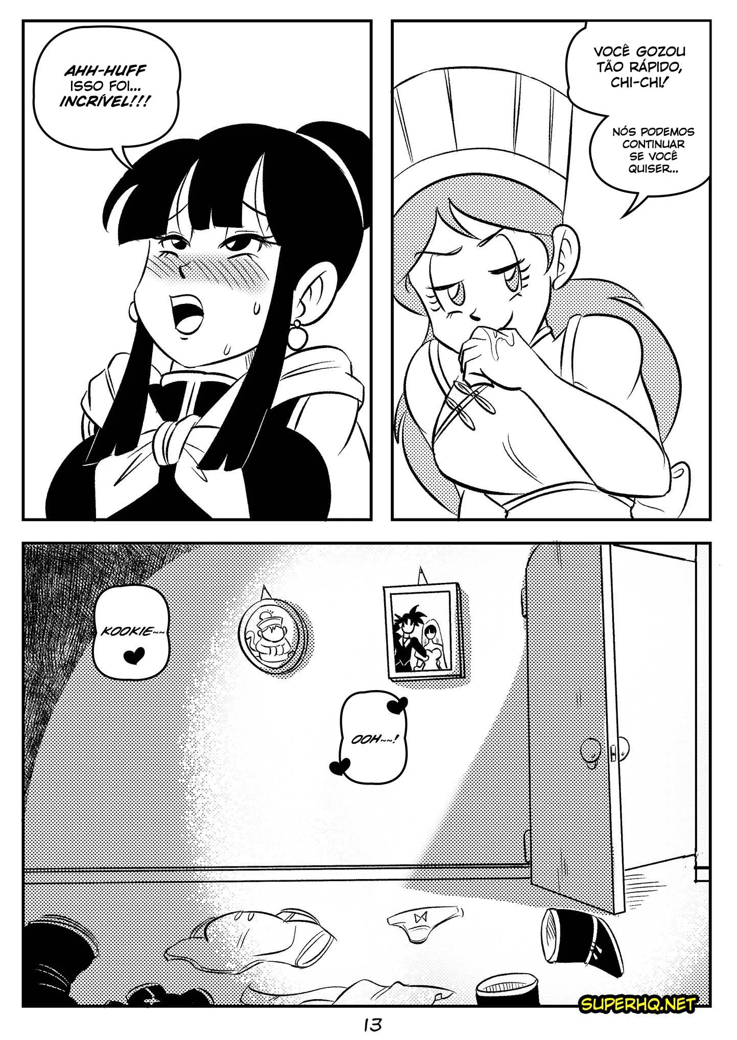 Dragon Ball Hentai: Cozinha Maluca - Página 14