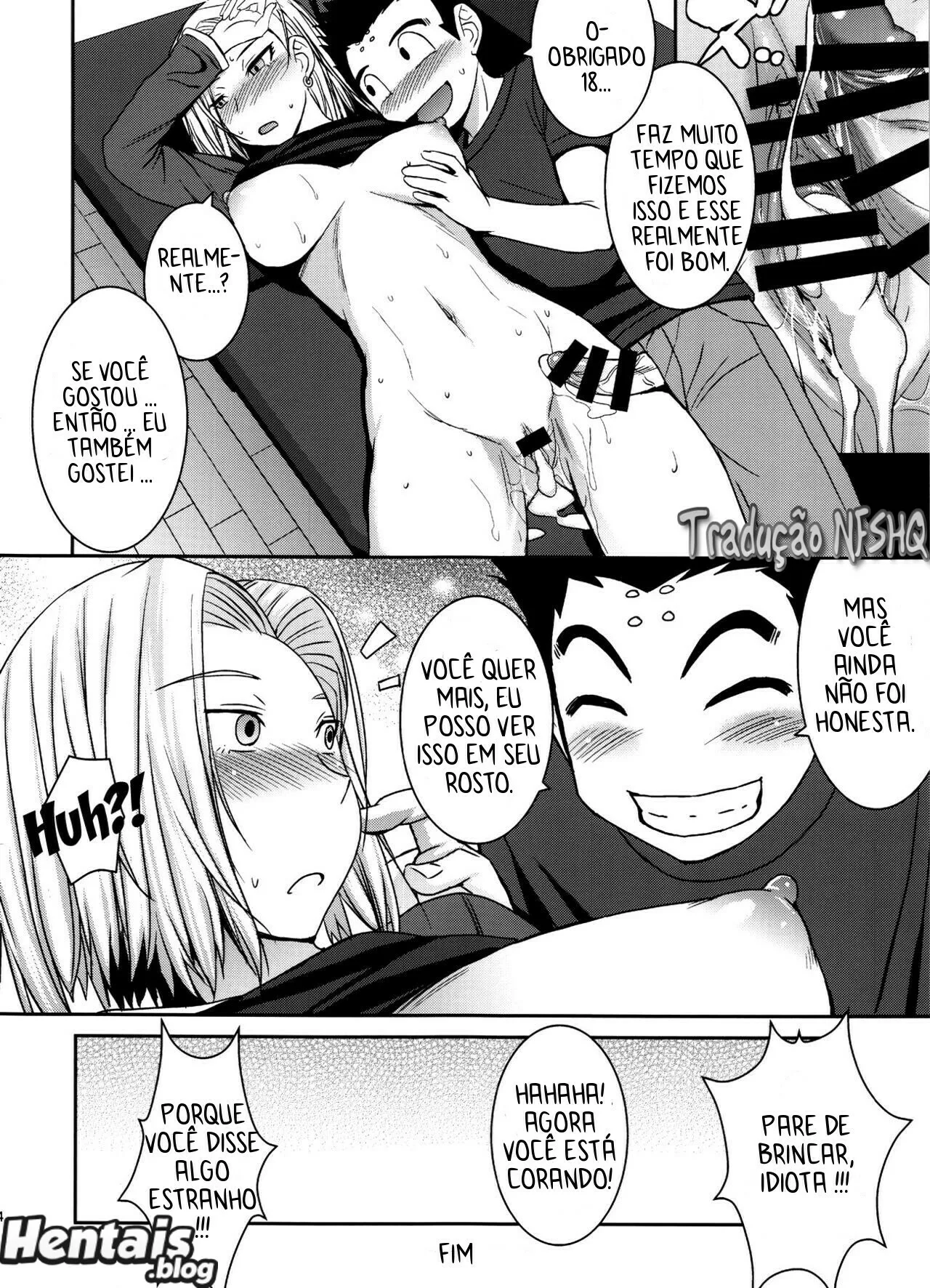 Vou lhes Dar Isto | Dragon Ball Hentai - Página 15