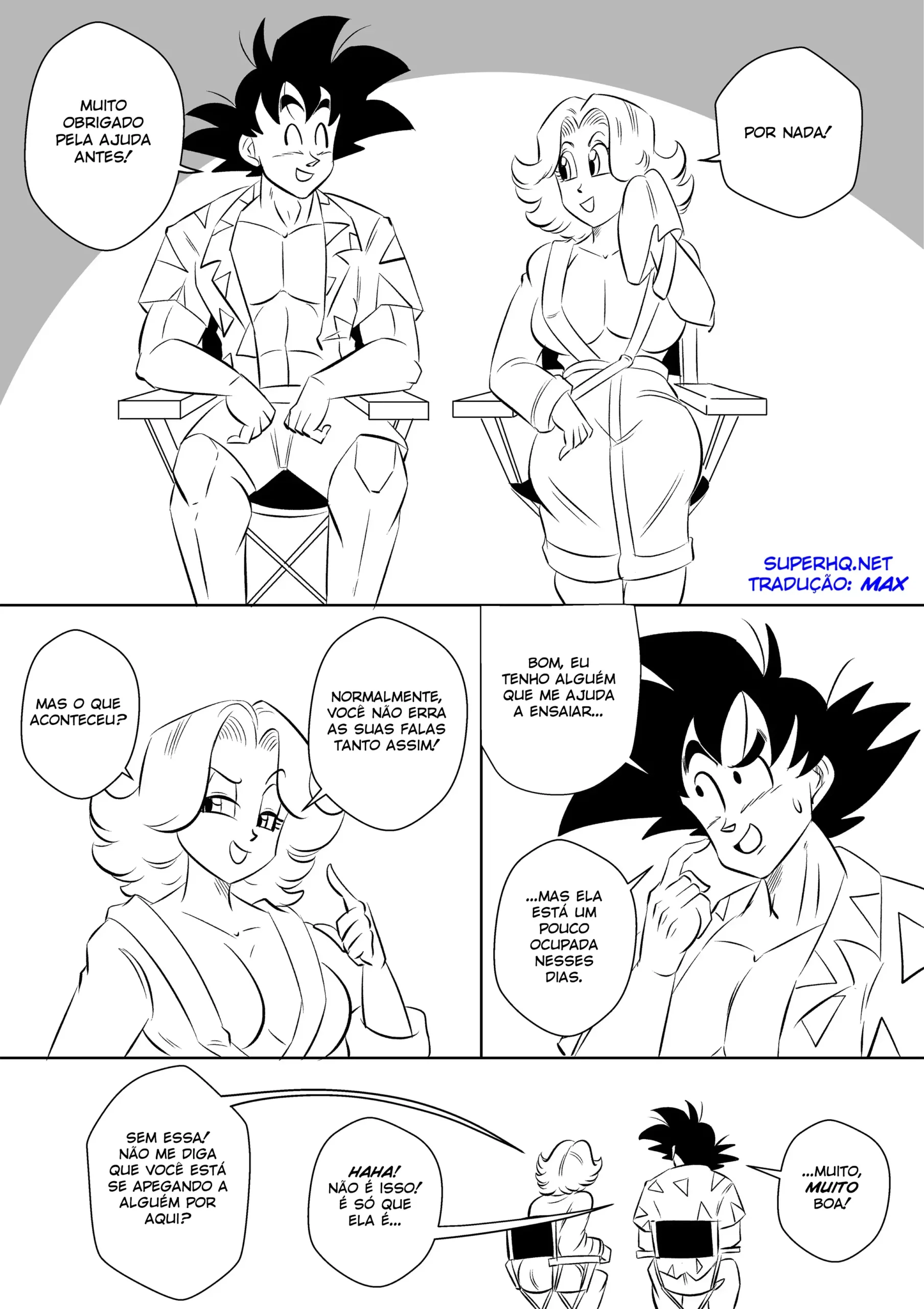 Dragon Ball Z: Goku em Vida de Ator - Página 15