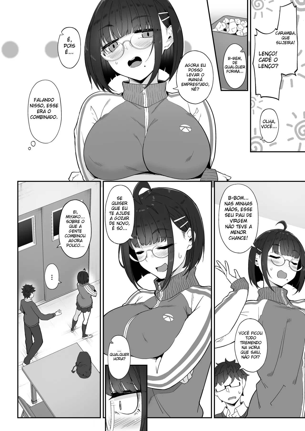 A História de Quando Emprestei Um Mangá para a Minha Kouhai Otaku e Ela Me Masturbou - Página 15