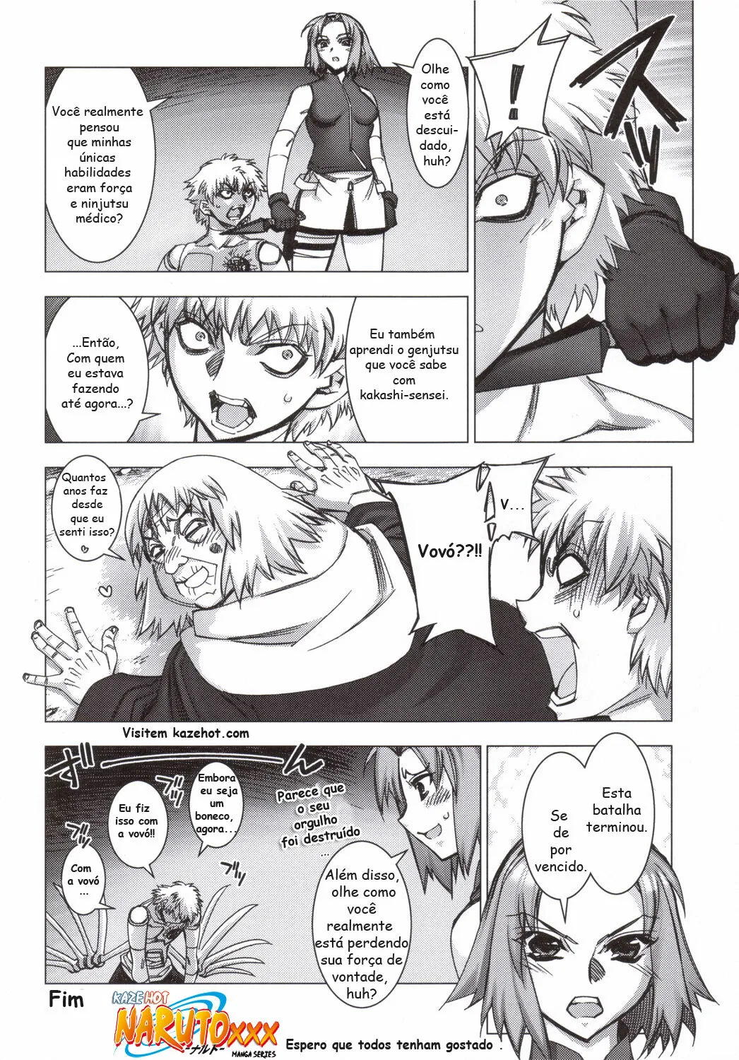 Naruto Hentai: Sakura Chiru - Página 15