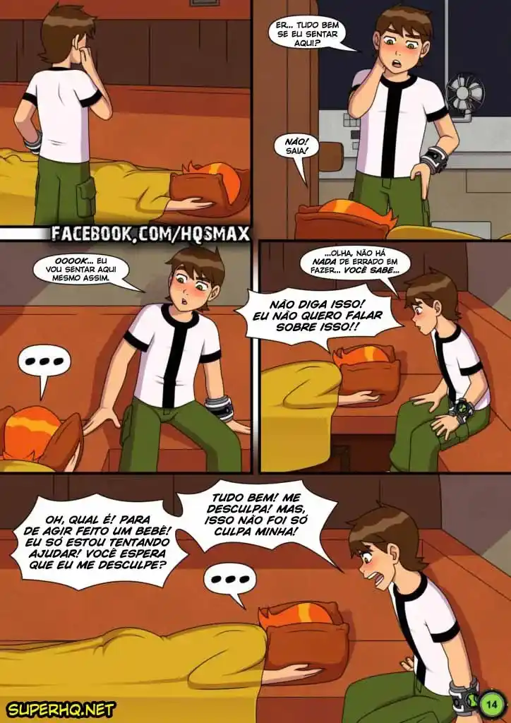 Ben 10 Hentai: Verão Suculento Cap.01 - Página 15