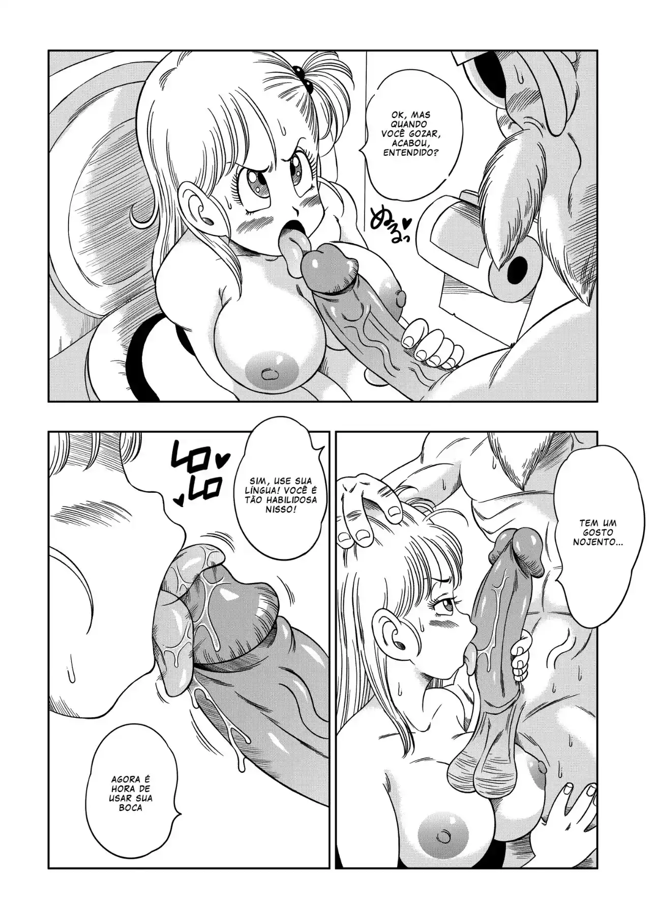 DBZ Hentai: A Técnica Proibida do Mestre Kame - Página 15
