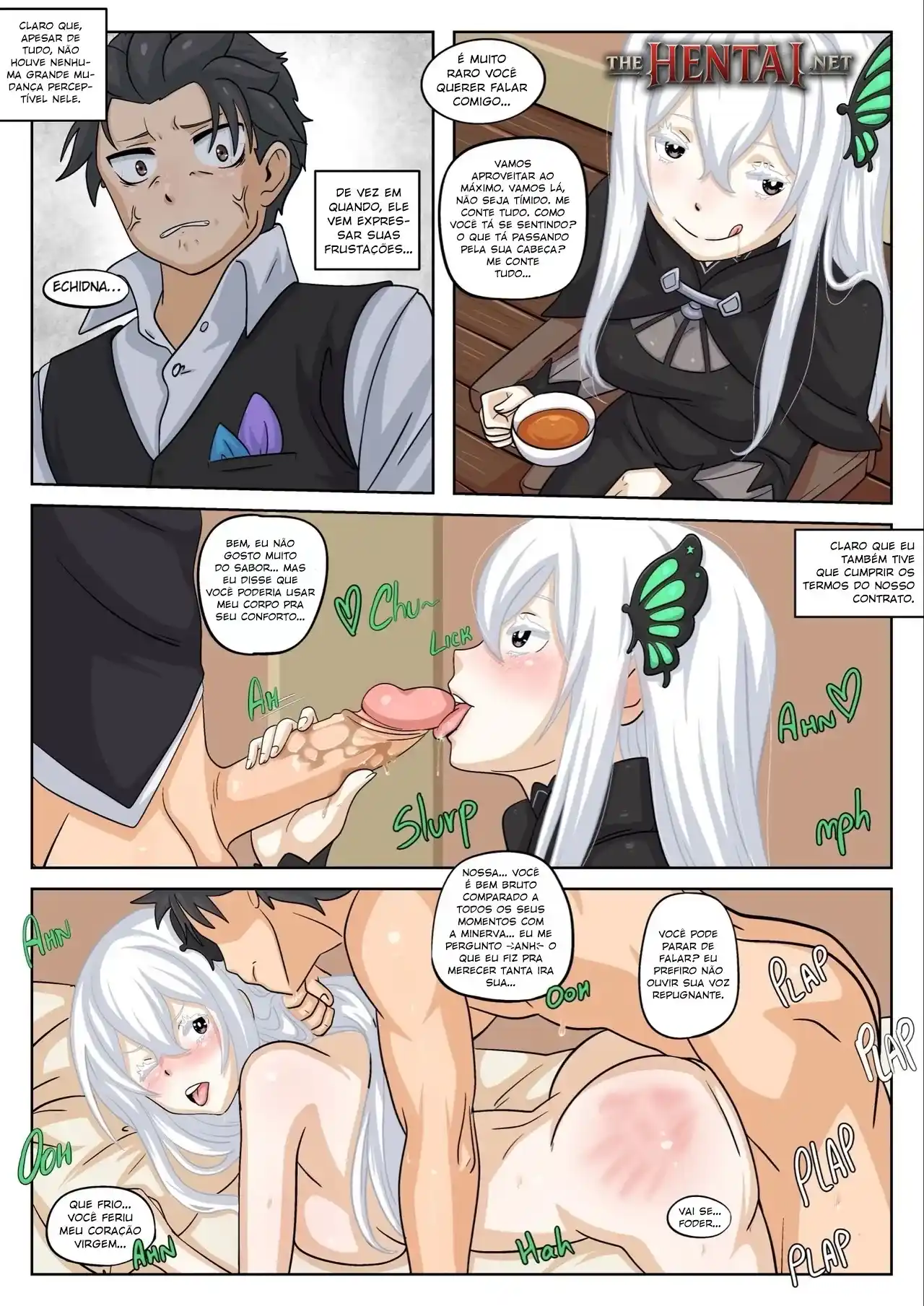 Re Zero HQ Porno: Minerva Doméstica Feiticeira - Página 15