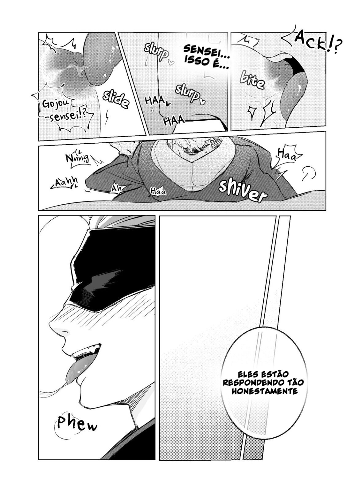 Jujutsu kaisen Manga +18: Satoru Gojo & Itadori - Página 16