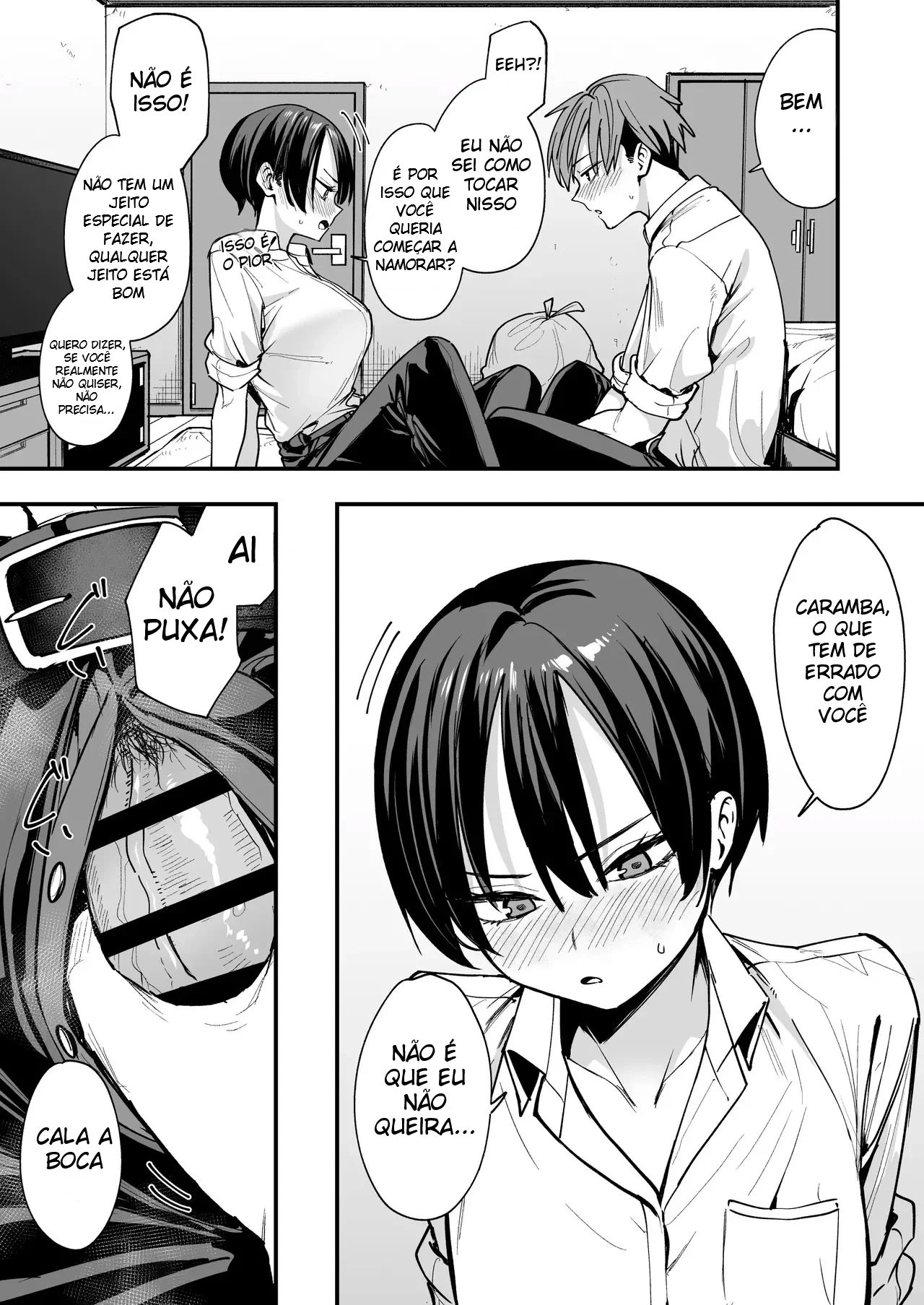 Fazendo Sexo no Dia Em Que Comecei a Namorar Minha Amiga Tomboy - Página 16