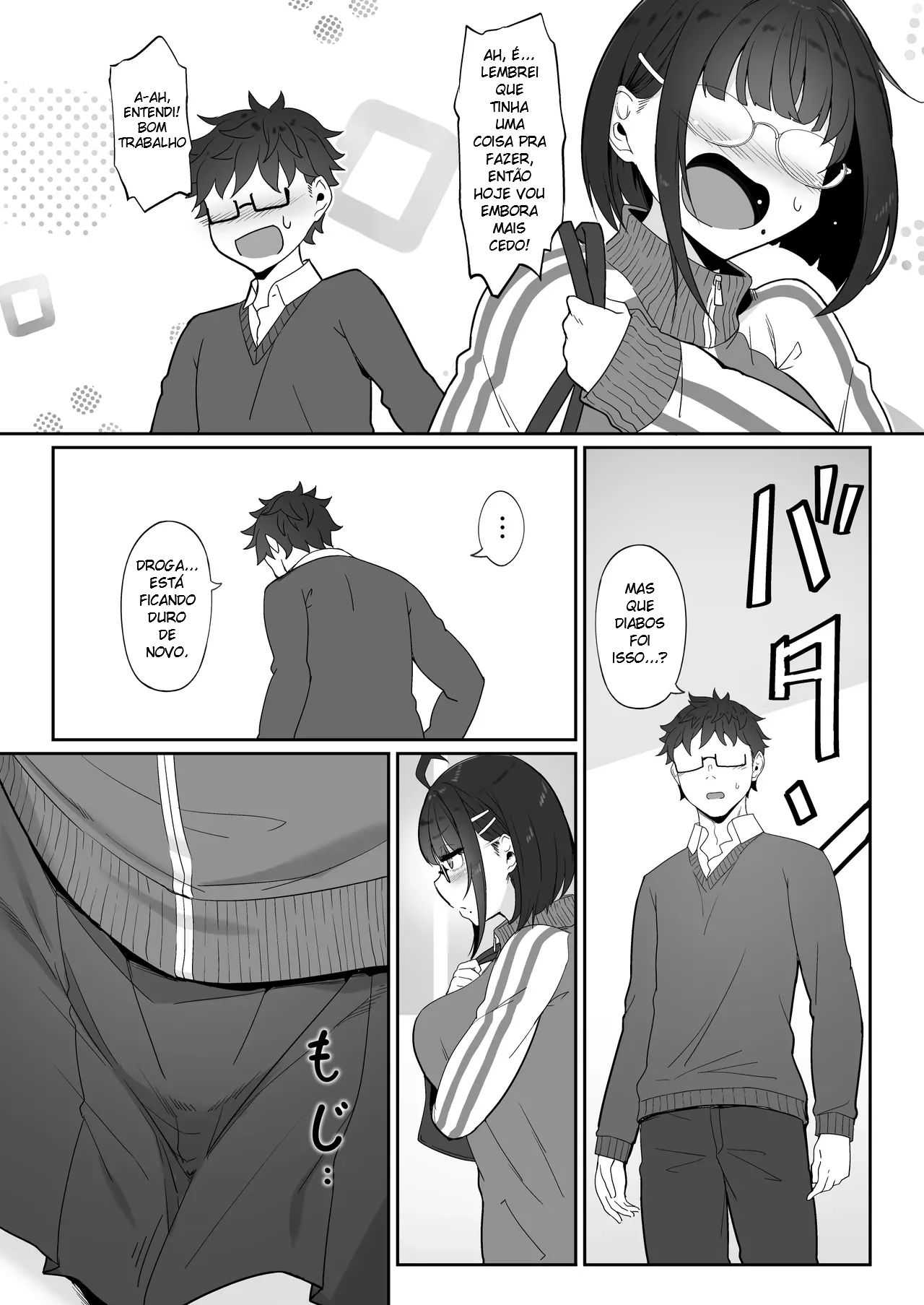 A História de Quando Emprestei Um Mangá para a Minha Kouhai Otaku e Ela Me Masturbou - Página 16