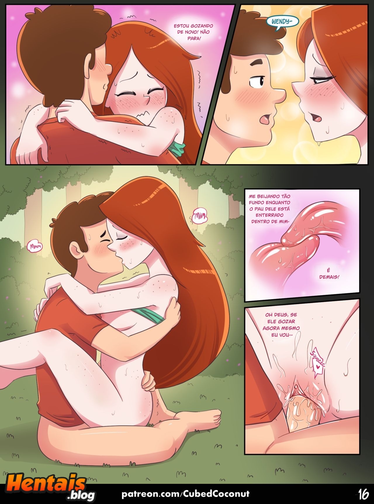 Gravity Falls +18: A Confissão de Wendy - Página 17