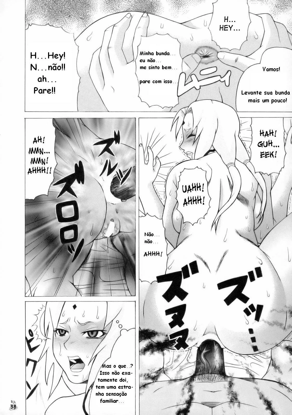 Naruto Porno: Batalha da Princesa Lesma - Página 17