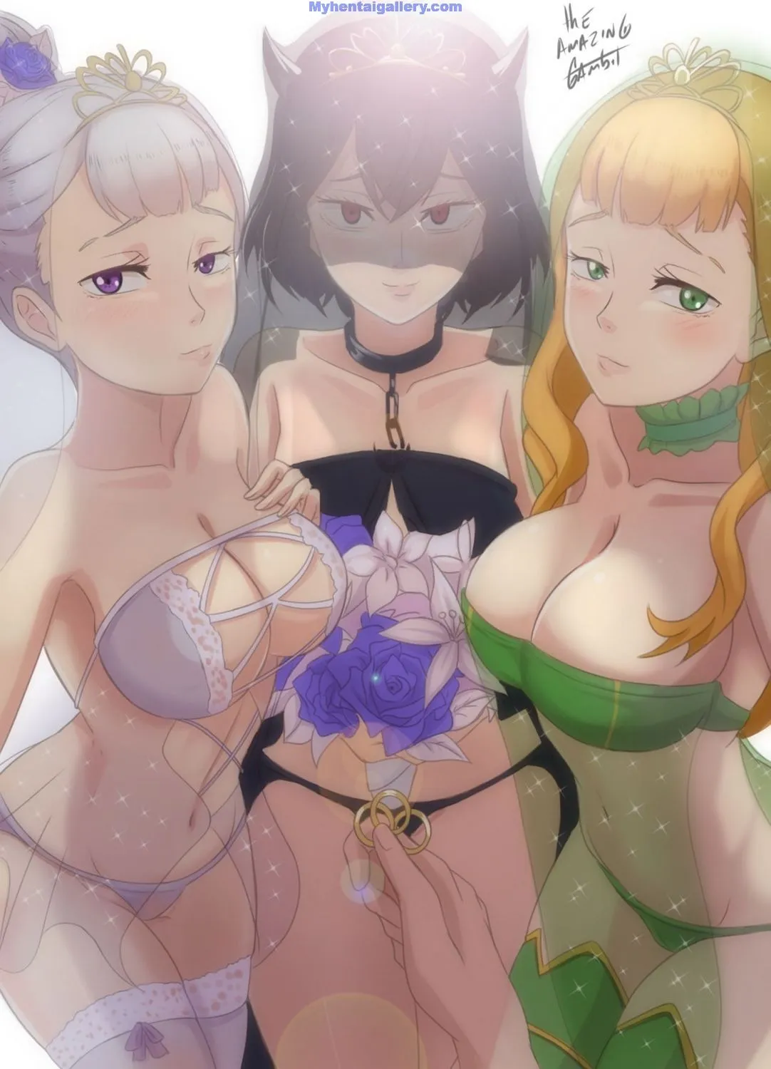 O Lírio Pecador | Black Clover Hentai - Página 17