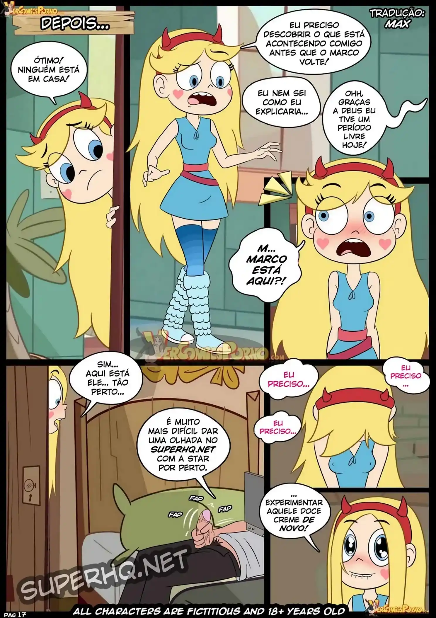 Hentai Star vs As Forças do Sexo Cap.1 - Página 18