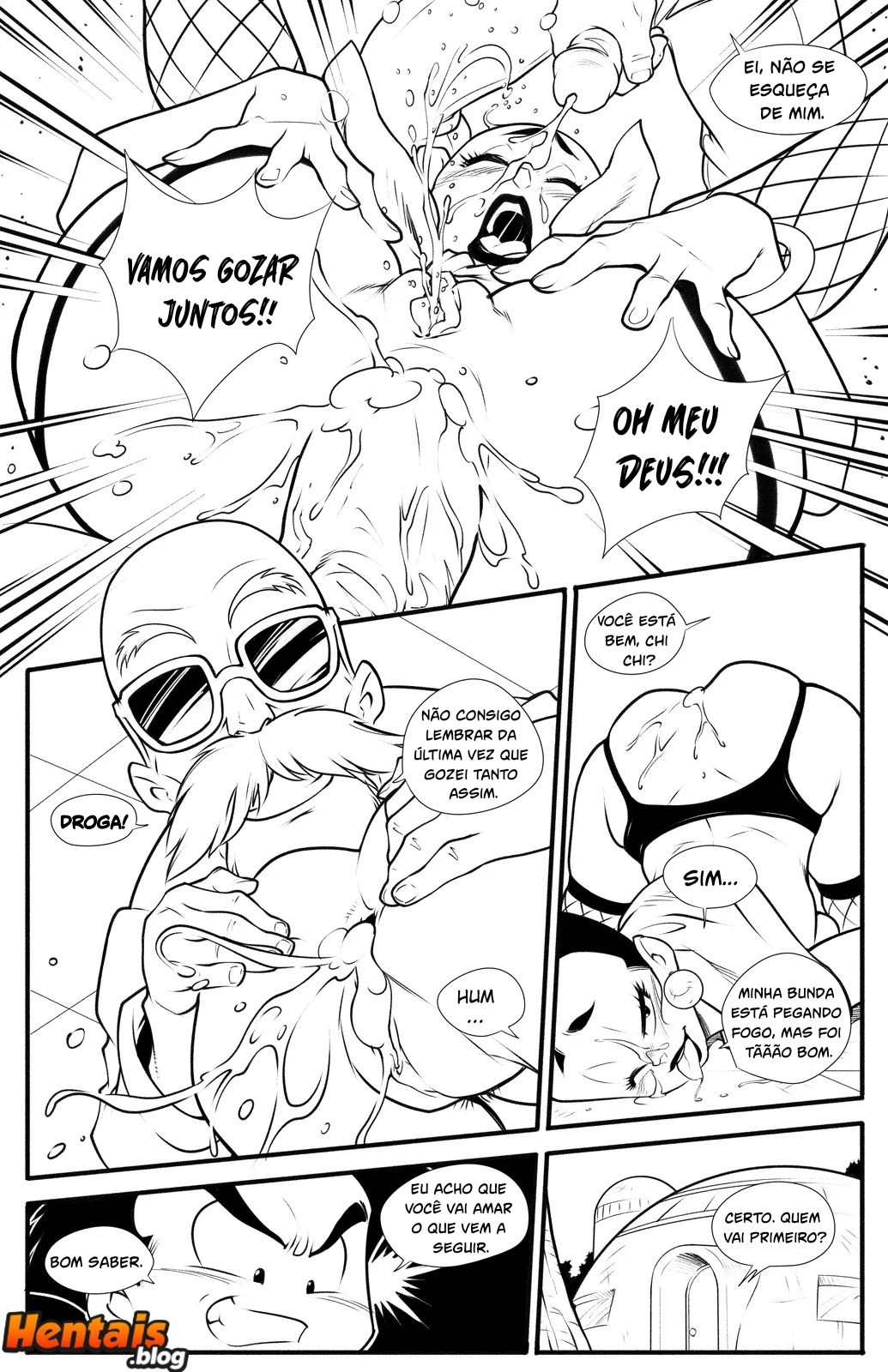 Dragon Ball Porno: Dona de Casa Desesperada - Página 19