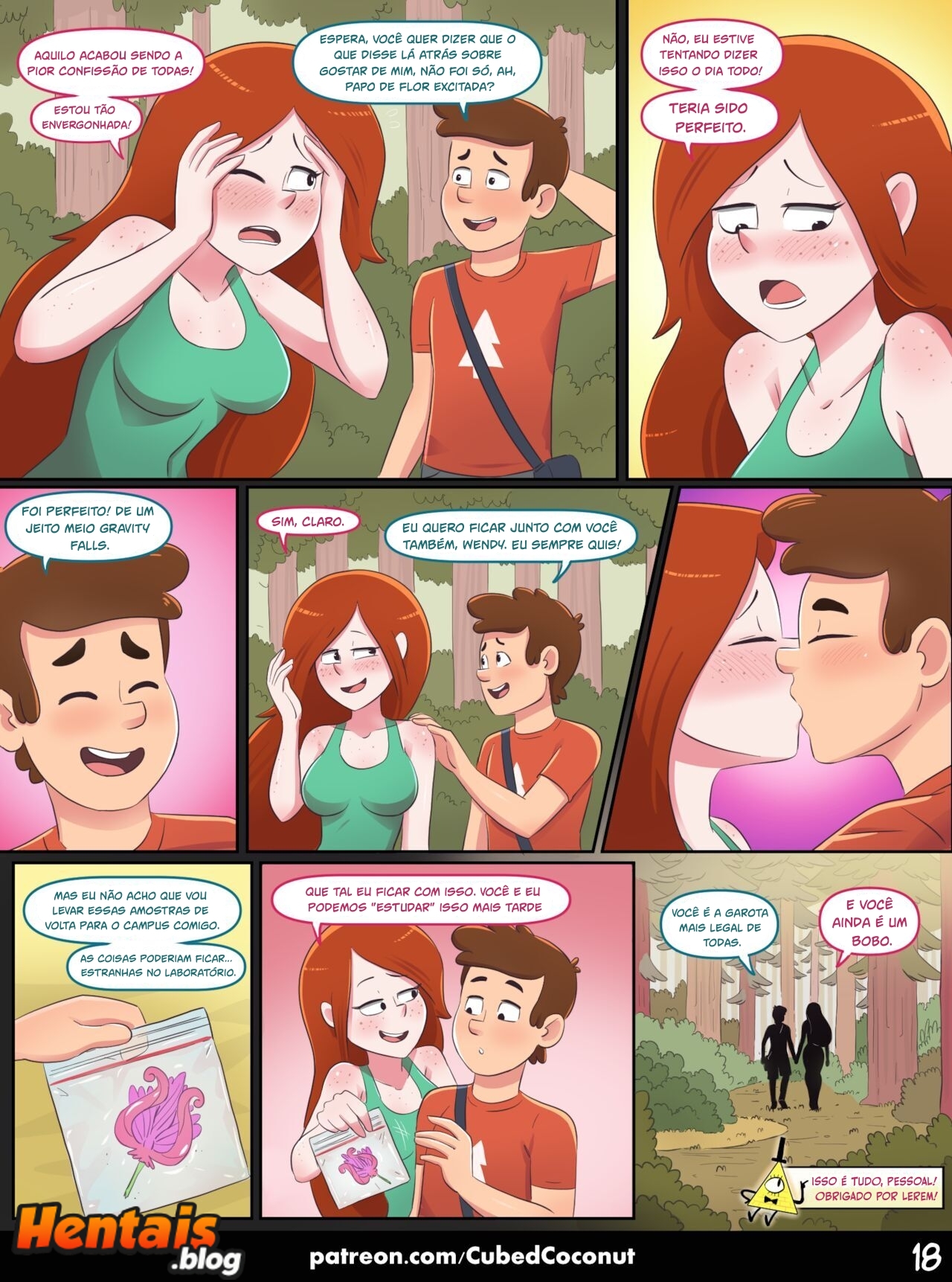 Gravity Falls +18: A Confissão de Wendy - Página 19