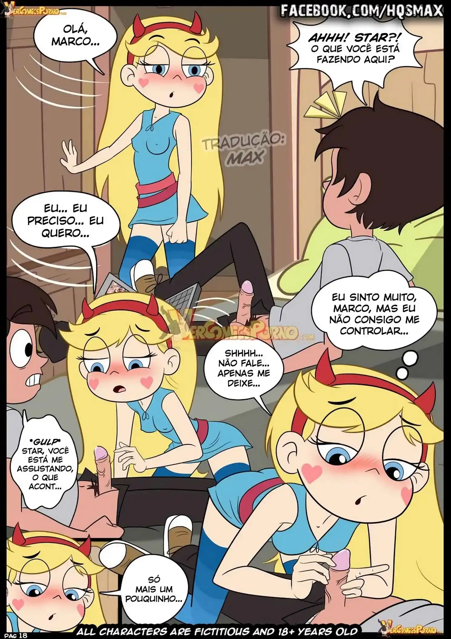 Hentai Star vs As Forças do Sexo Cap.1 - Página 19