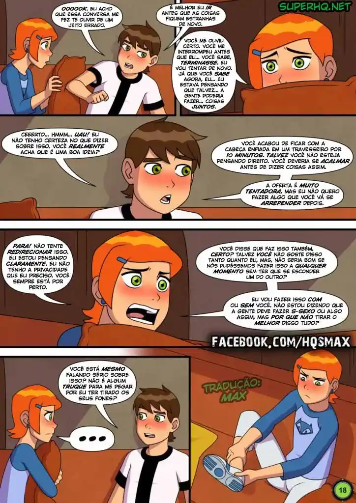 Ben 10 Hentai: Verão Suculento Cap.01 - Página 19