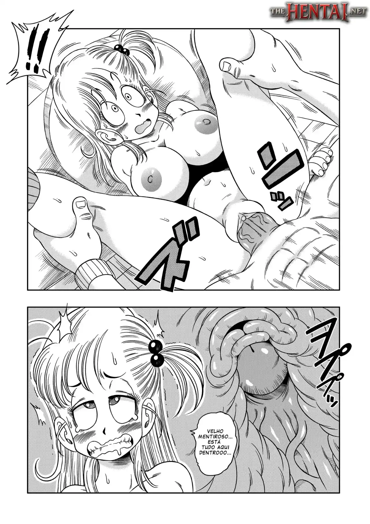 DBZ Hentai: A Técnica Proibida do Mestre Kame - Página 19
