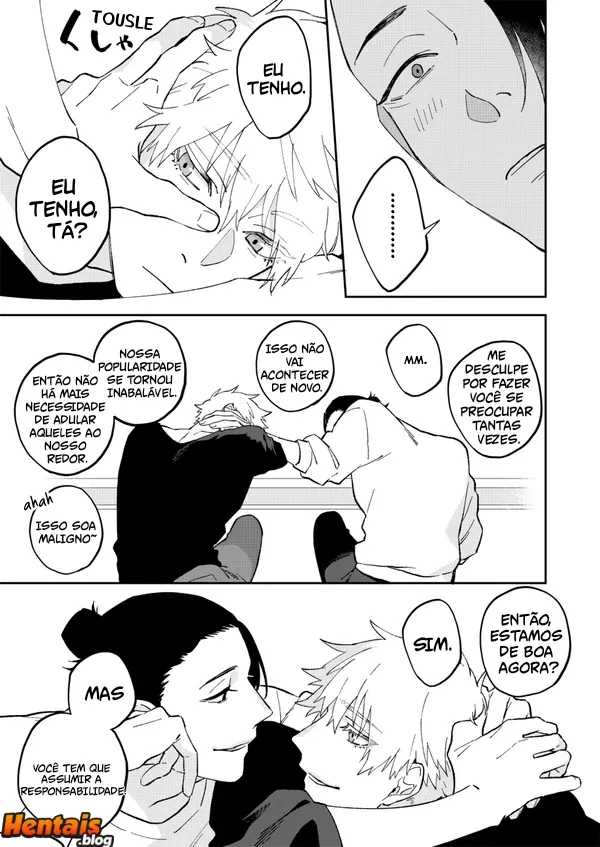 Jujutsu Kaisen Porno: Ferias de Verão - Página 19