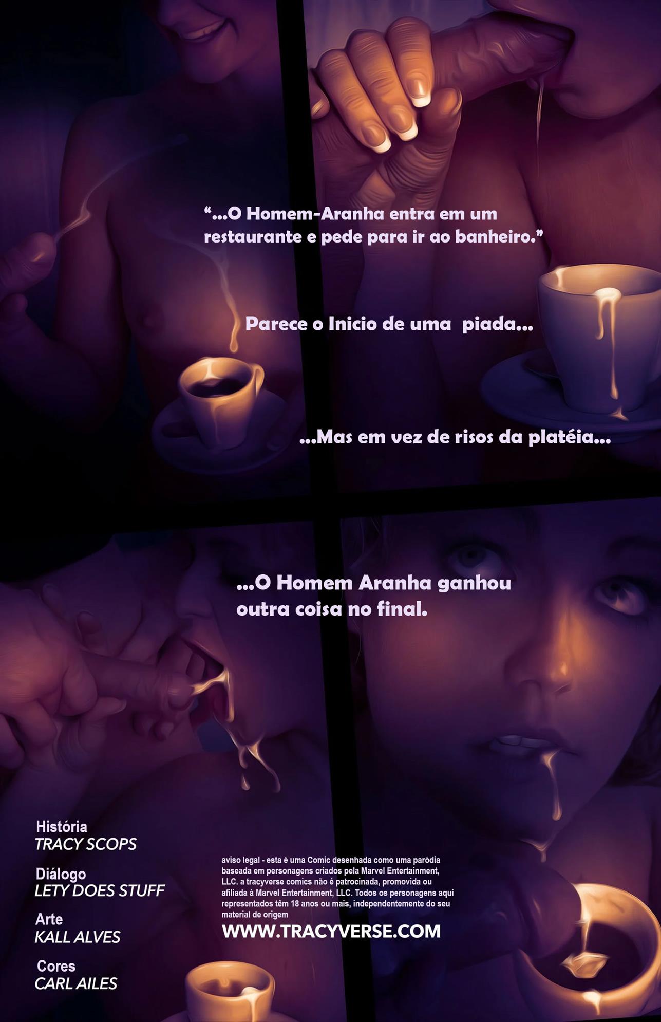 Café Quente para o Homem Aranha - Página 2
