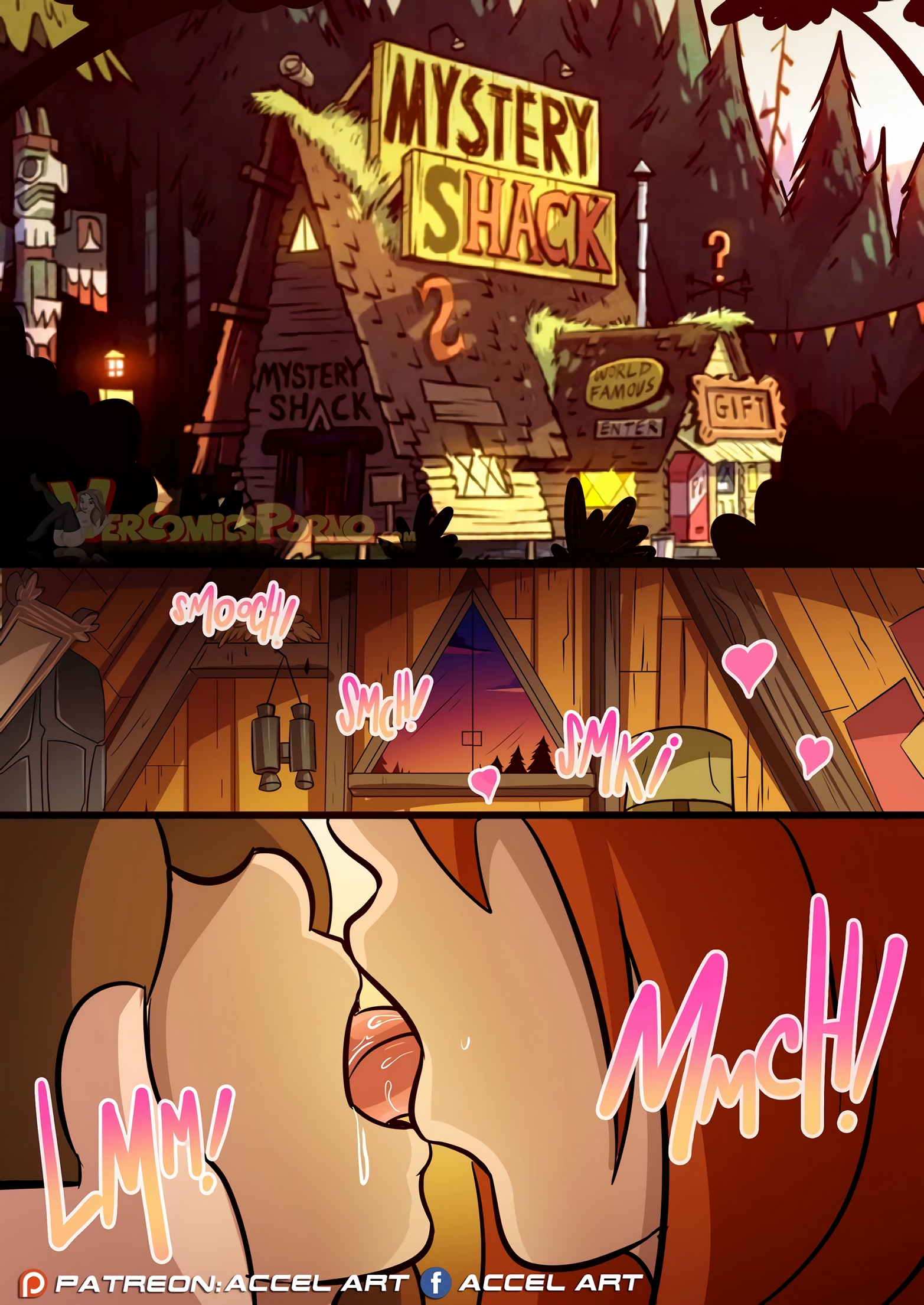 Gravity Falls HQs +18: Lições da Wendy - Página 2