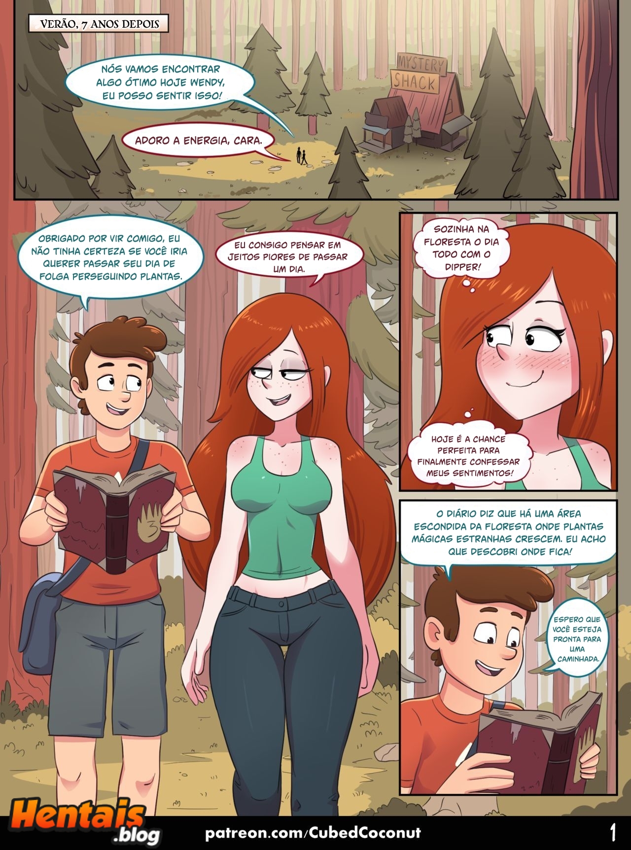 Gravity Falls +18: A Confissão de Wendy - Página 2
