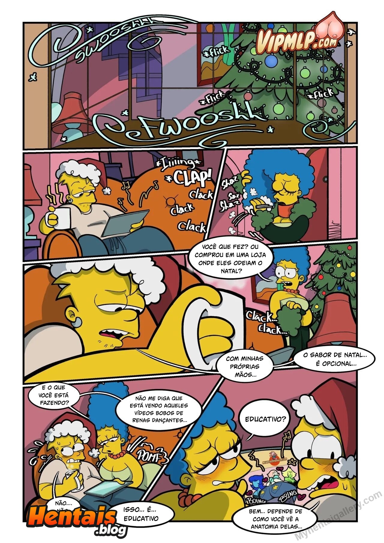 Os Simpsons Porno | Feliz Natal - Página 2