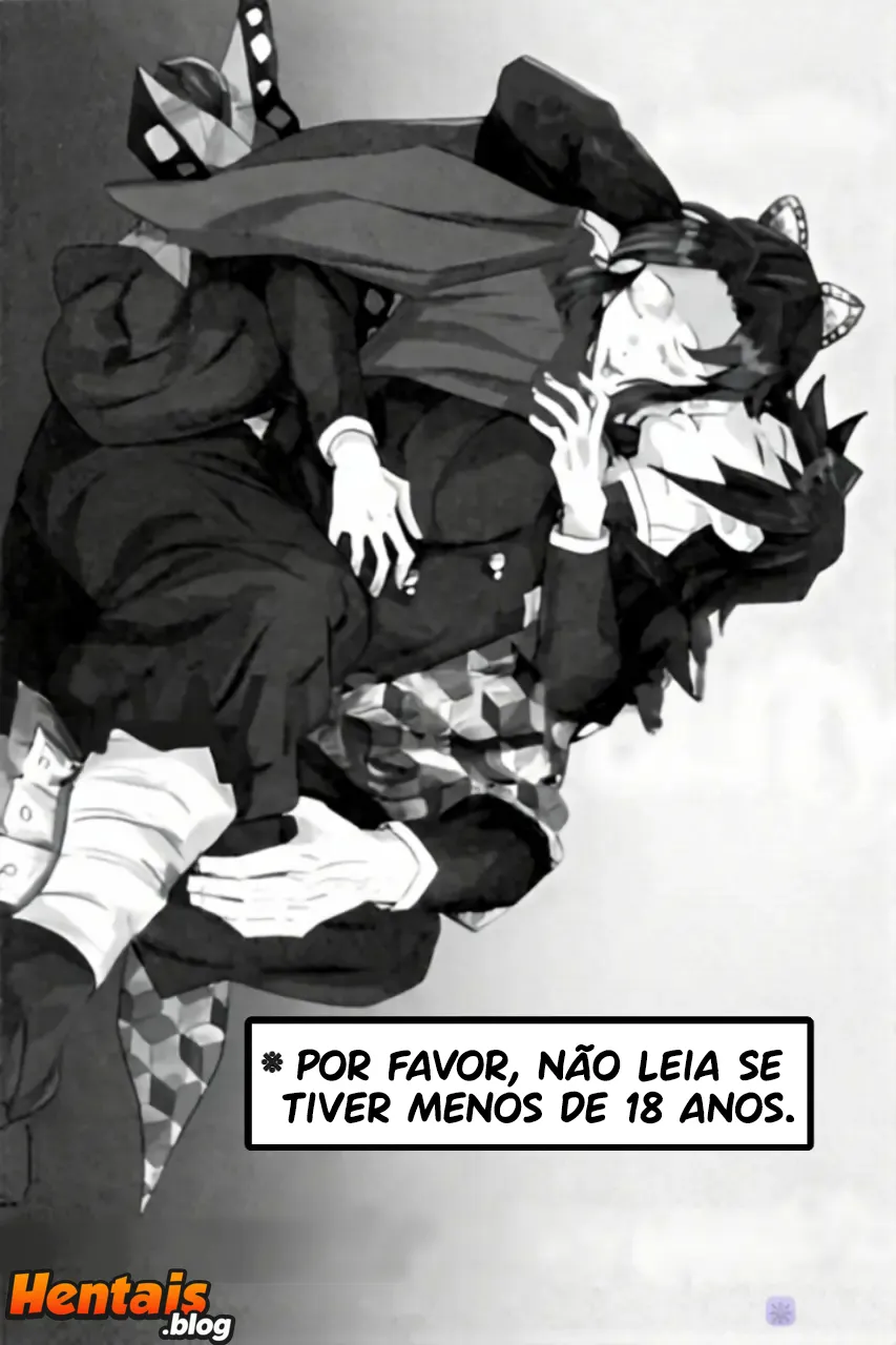 Kimetsu No Yaiba Hentai: Giyuu Tomioka x Shinobu Kochou - Página 2