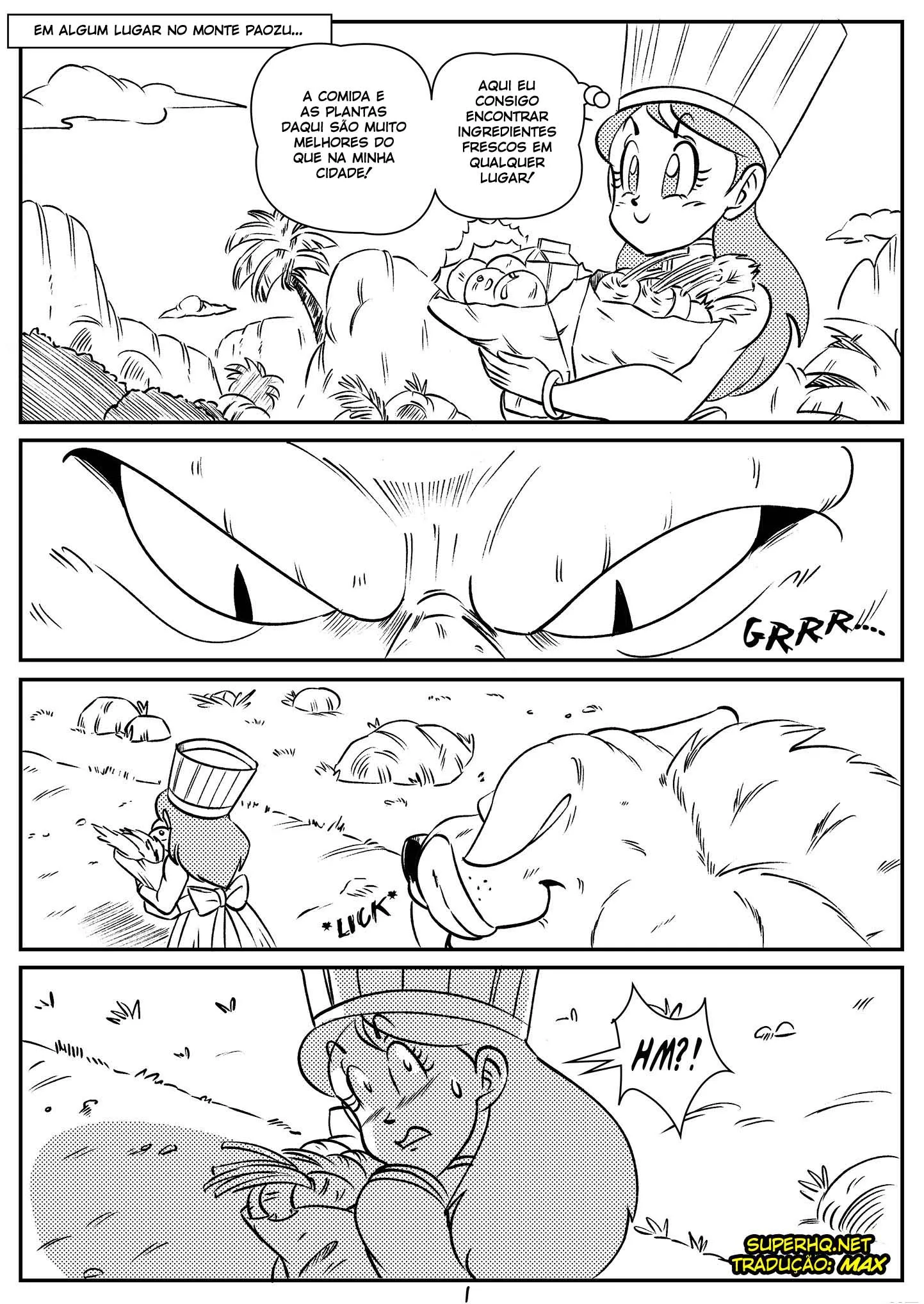 Dragon Ball Hentai: Cozinha Maluca - Página 2