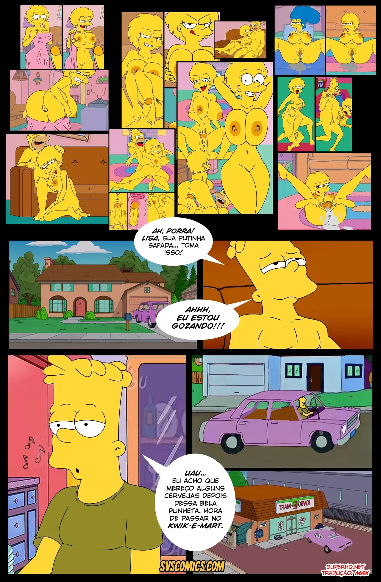 O Segredo de Manjula | Os Simpsons Hentai - Página 2