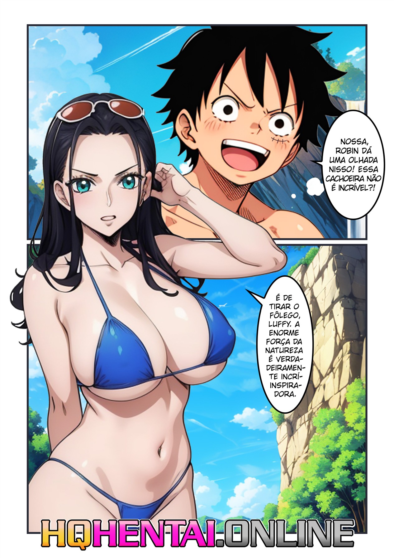 Aventura com Robin na Cachoeira - Página 2