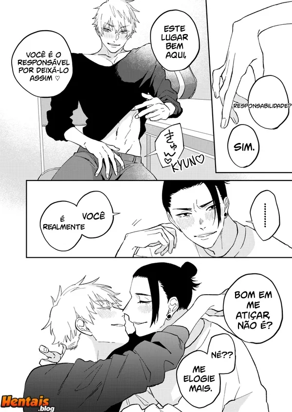 Jujutsu Kaisen Porno: Ferias de Verão - Página 20