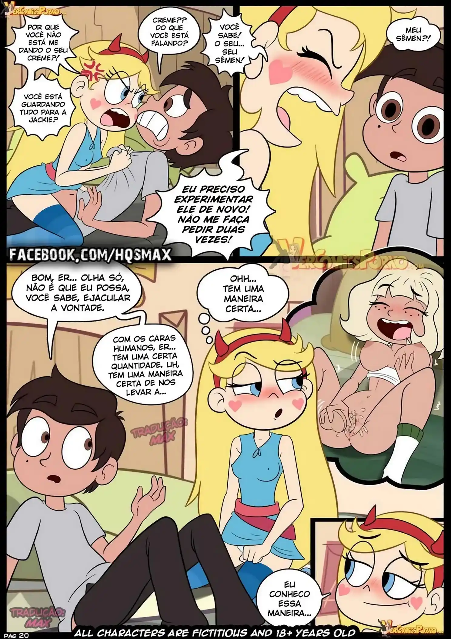 Hentai Star vs As Forças do Sexo Cap.1 - Página 21
