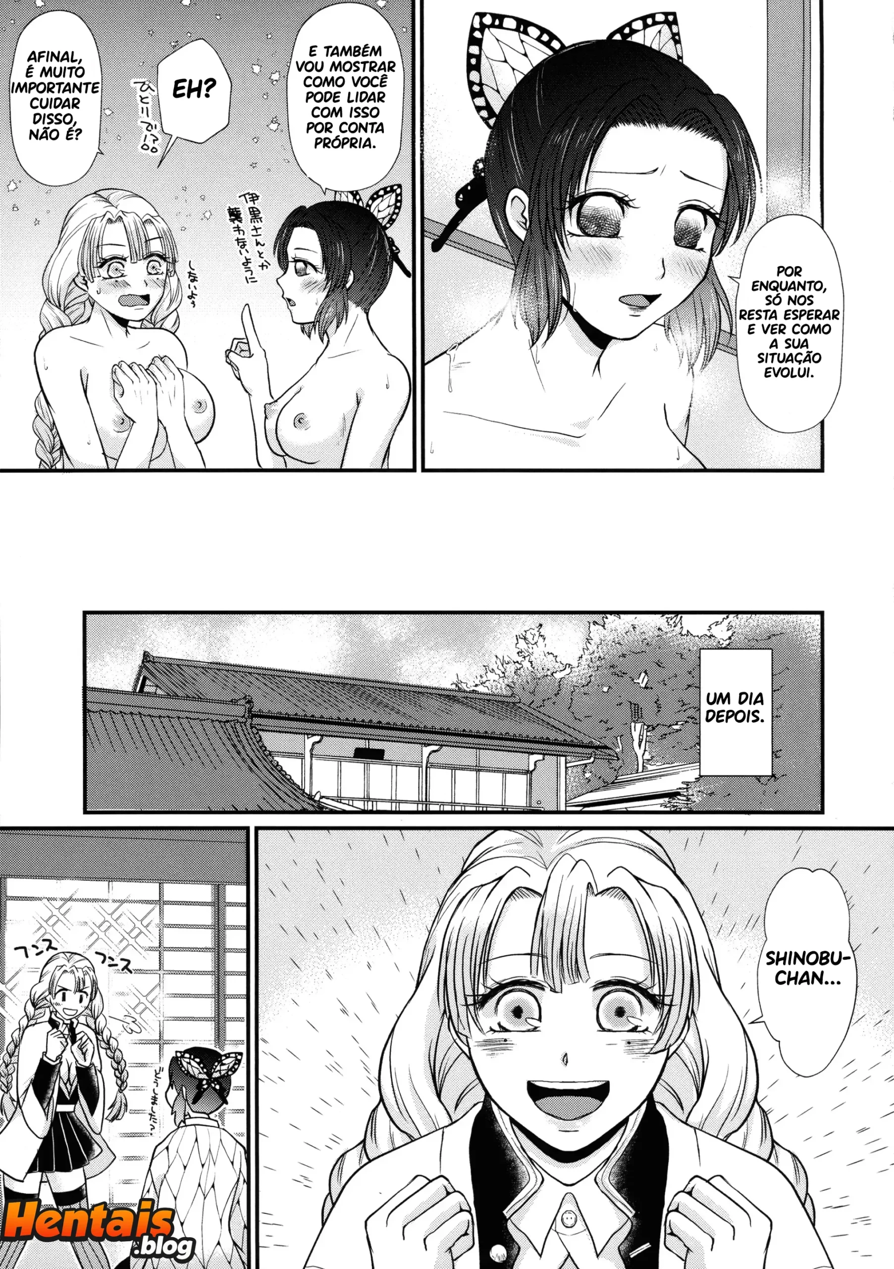 Kimetsu No Yaiba Hentai: Sangue Demoníaco Futanari - Página 21