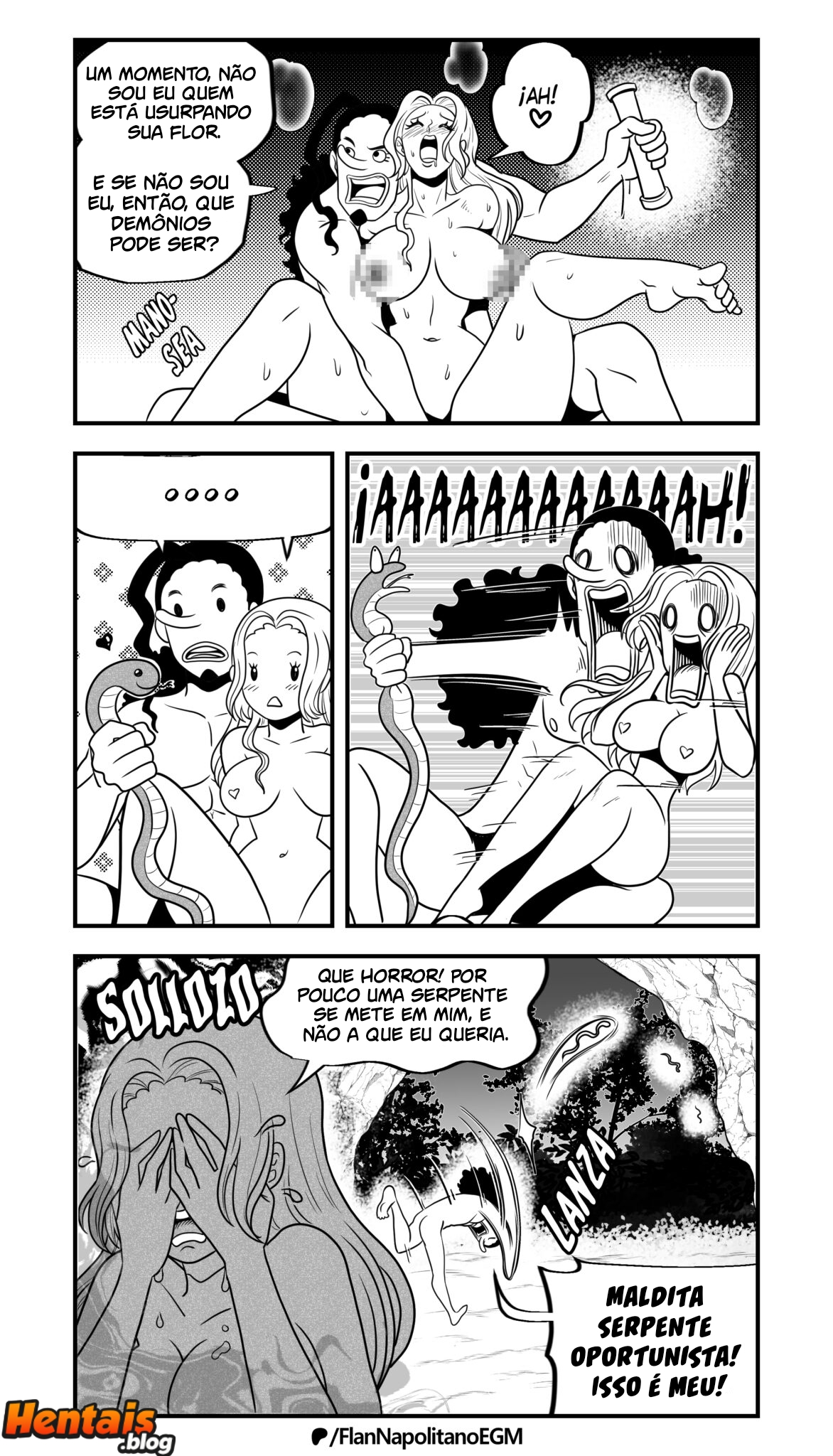 One Piece HQ Hentai: Flan Napolitan Cap.13 - Página 21