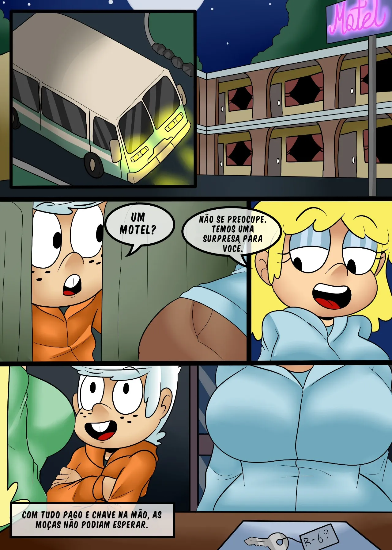 The Loud House HQ de Sexo: Louds No Clube - Página 23