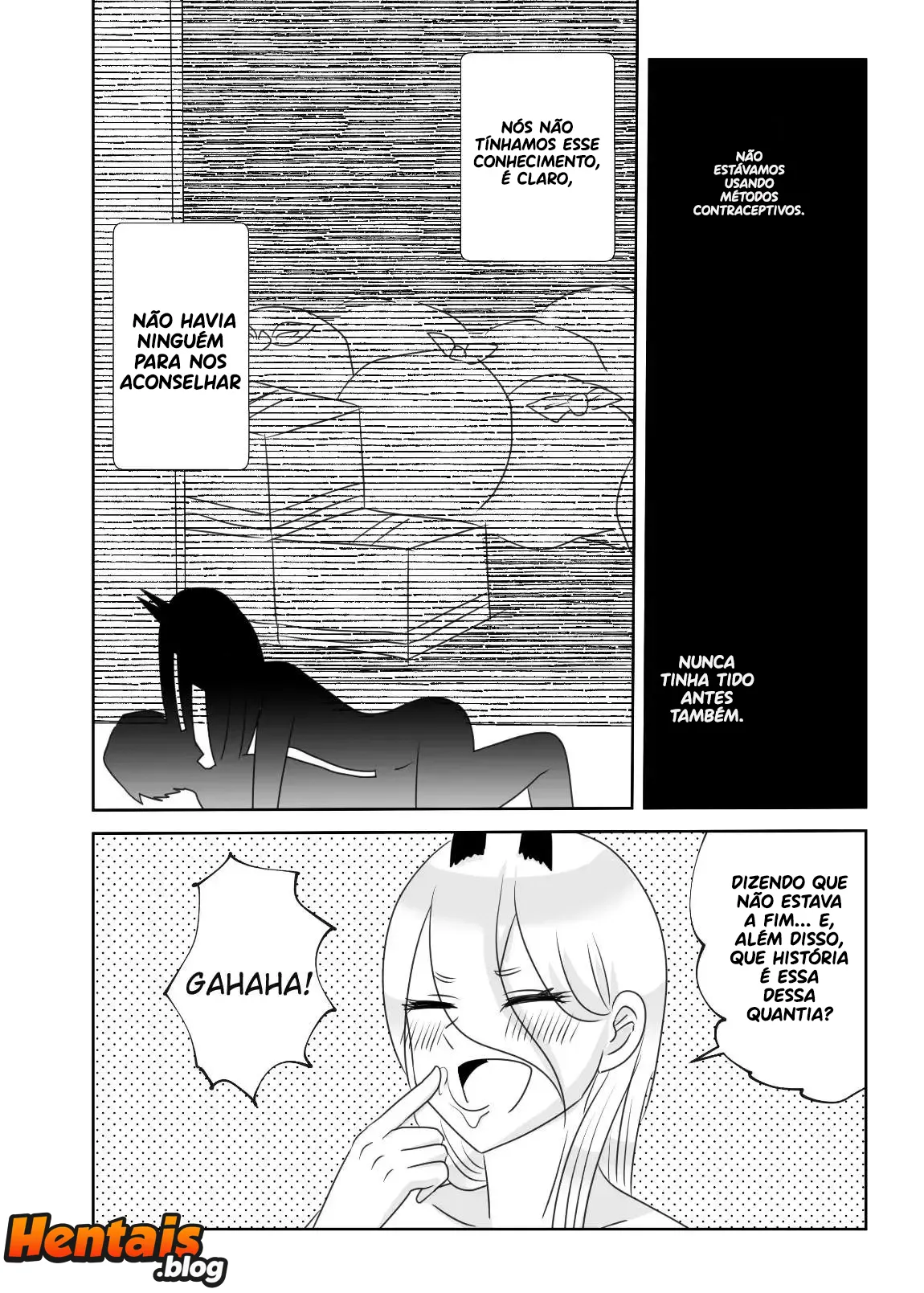 Chainsaw Man Hentai: Vida de Casal Denji e Power - Página 23