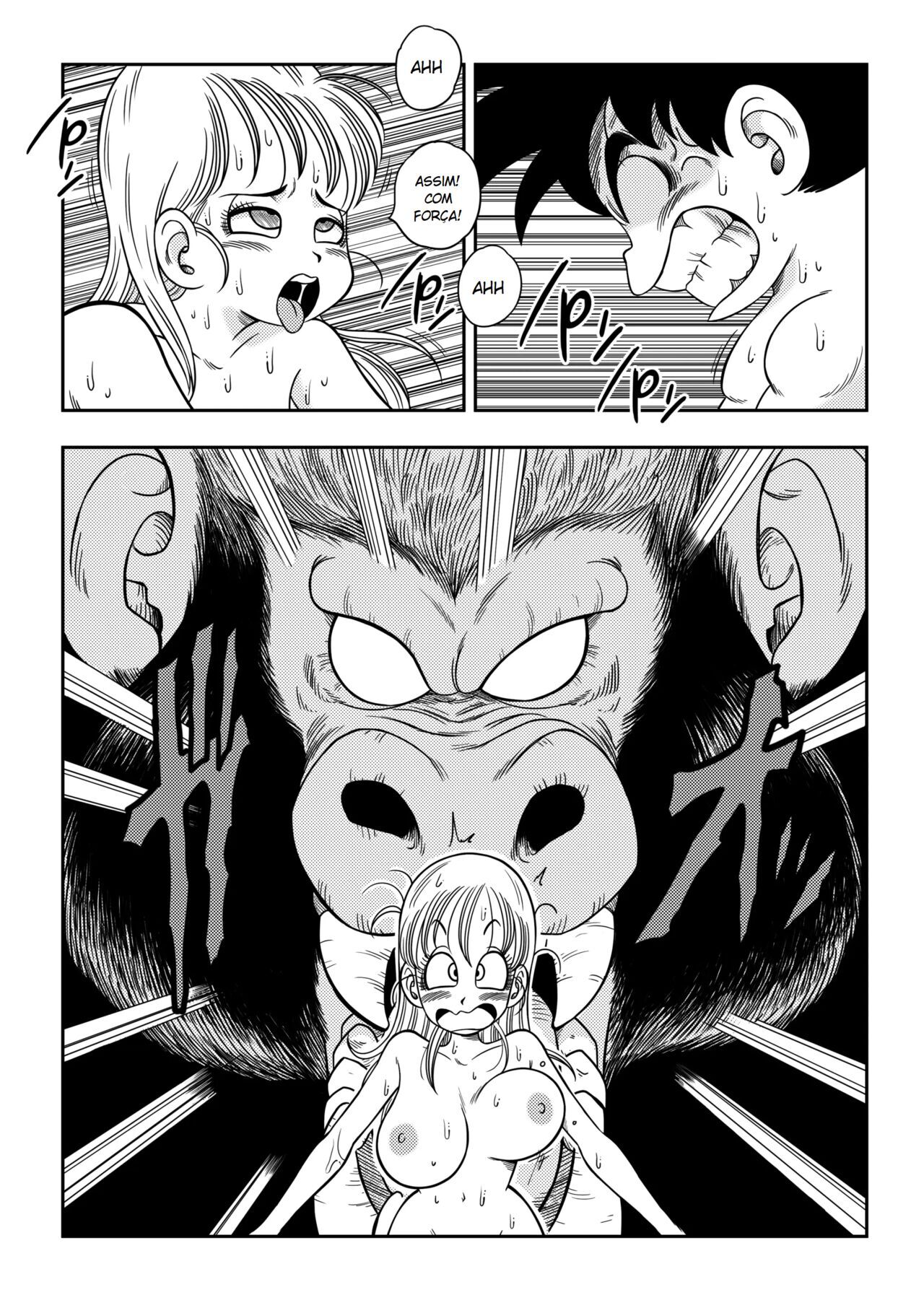 Dragon Ball Z Hentai: Sexo Na Banheira - Página 23