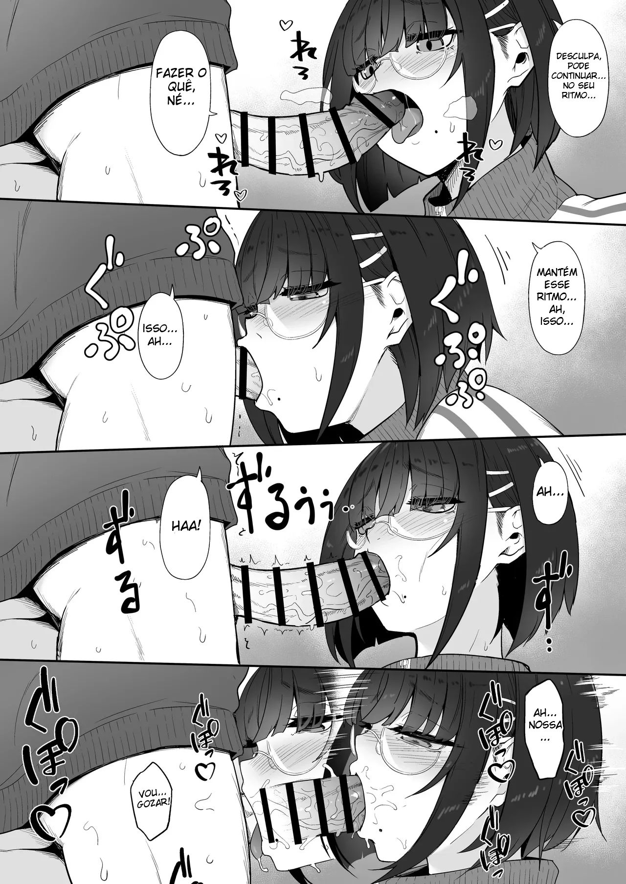 A História de Quando Emprestei Um Mangá para a Minha Kouhai Otaku e Ela Me Masturbou - Página 24