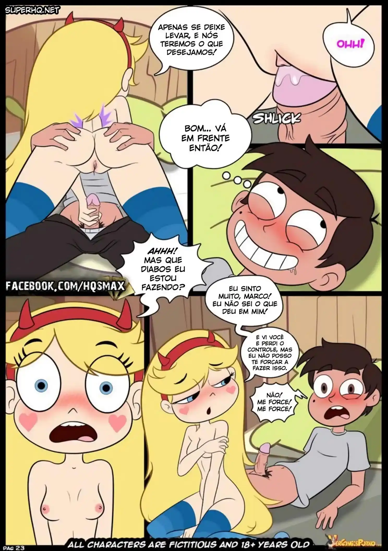 Hentai Star vs As Forças do Sexo Cap.1 - Página 24