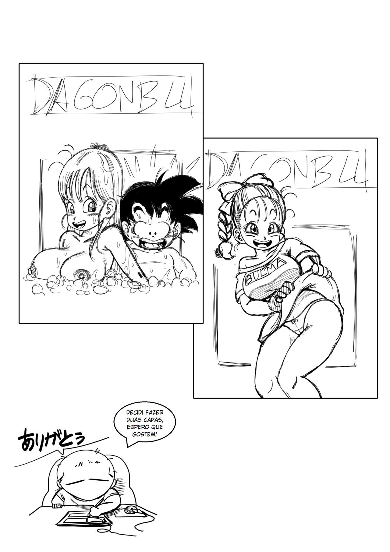 Dragon Ball Z Hentai: Sexo Na Banheira - Página 27