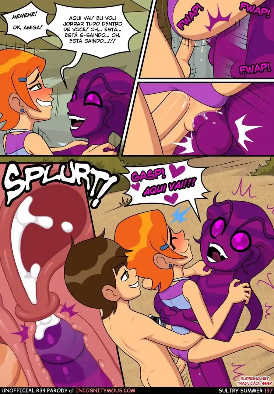 Ben 10 Hentai: Verão Suculento Cap.02 - Página 27