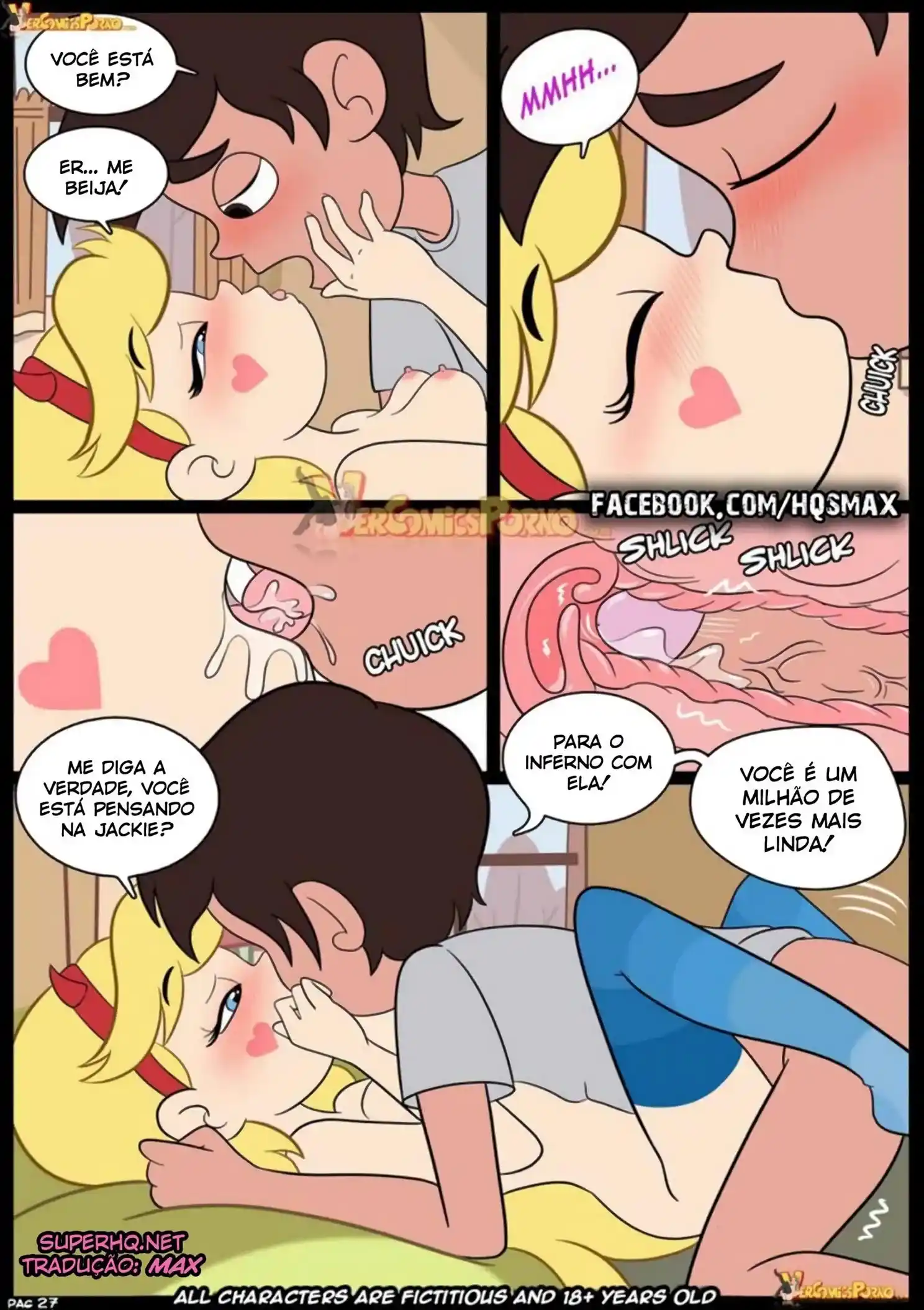 Hentai Star vs As Forças do Sexo Cap.1 - Página 28