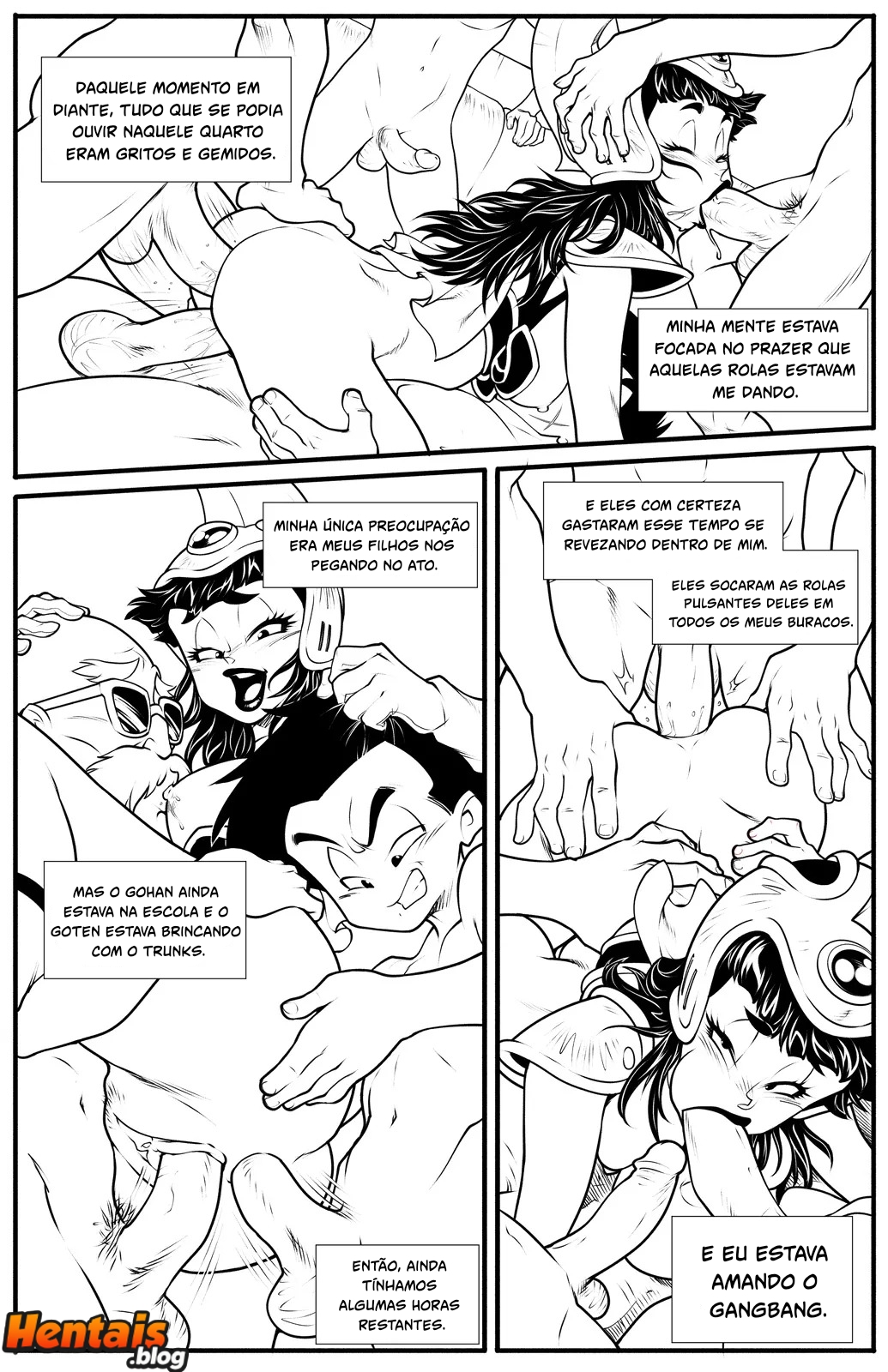 Dragon Ball Porno: Dona de Casa Desesperada - Página 29