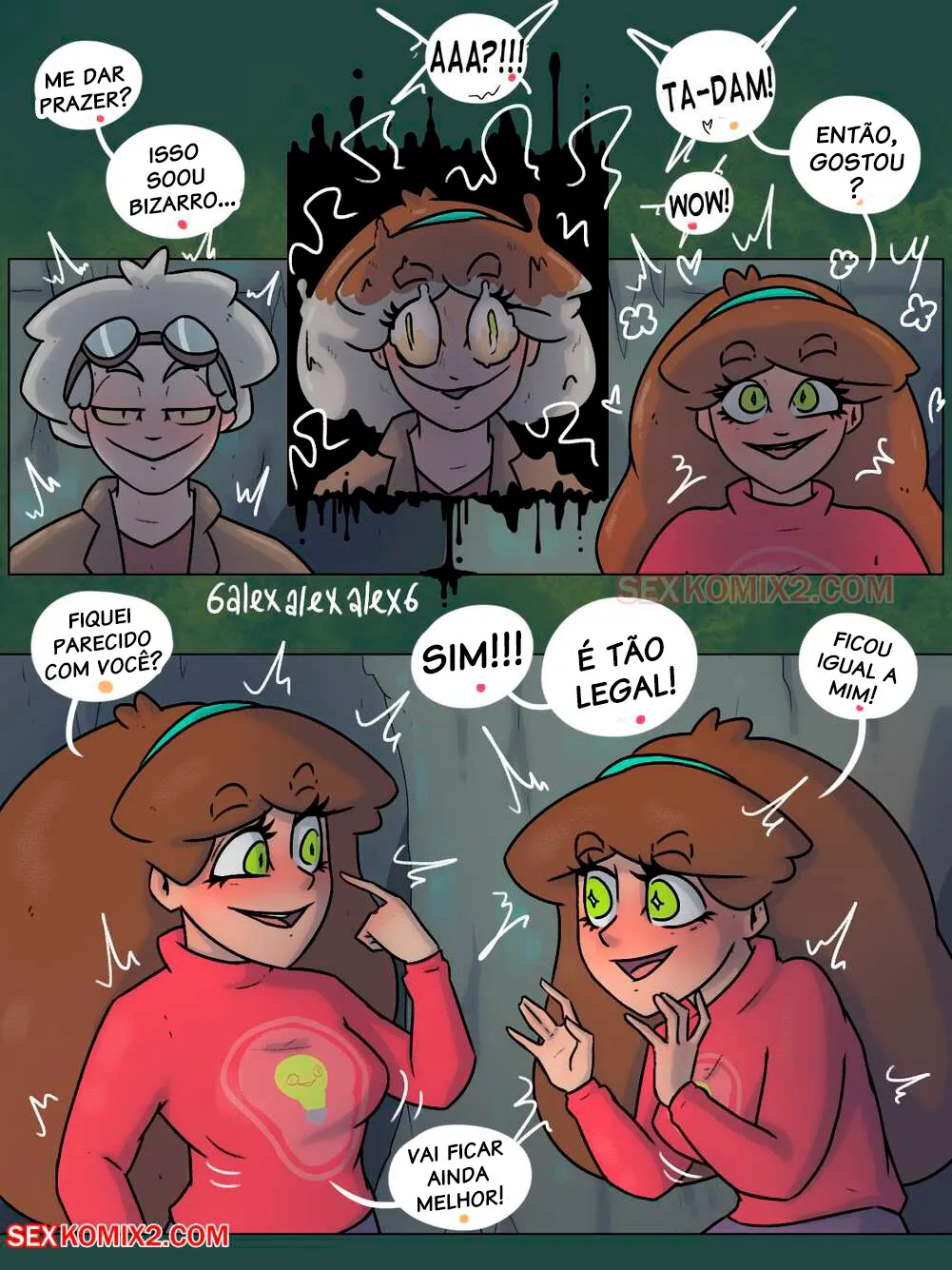 Gravity Falls Porno: Triângulo Amoroso - Página 29