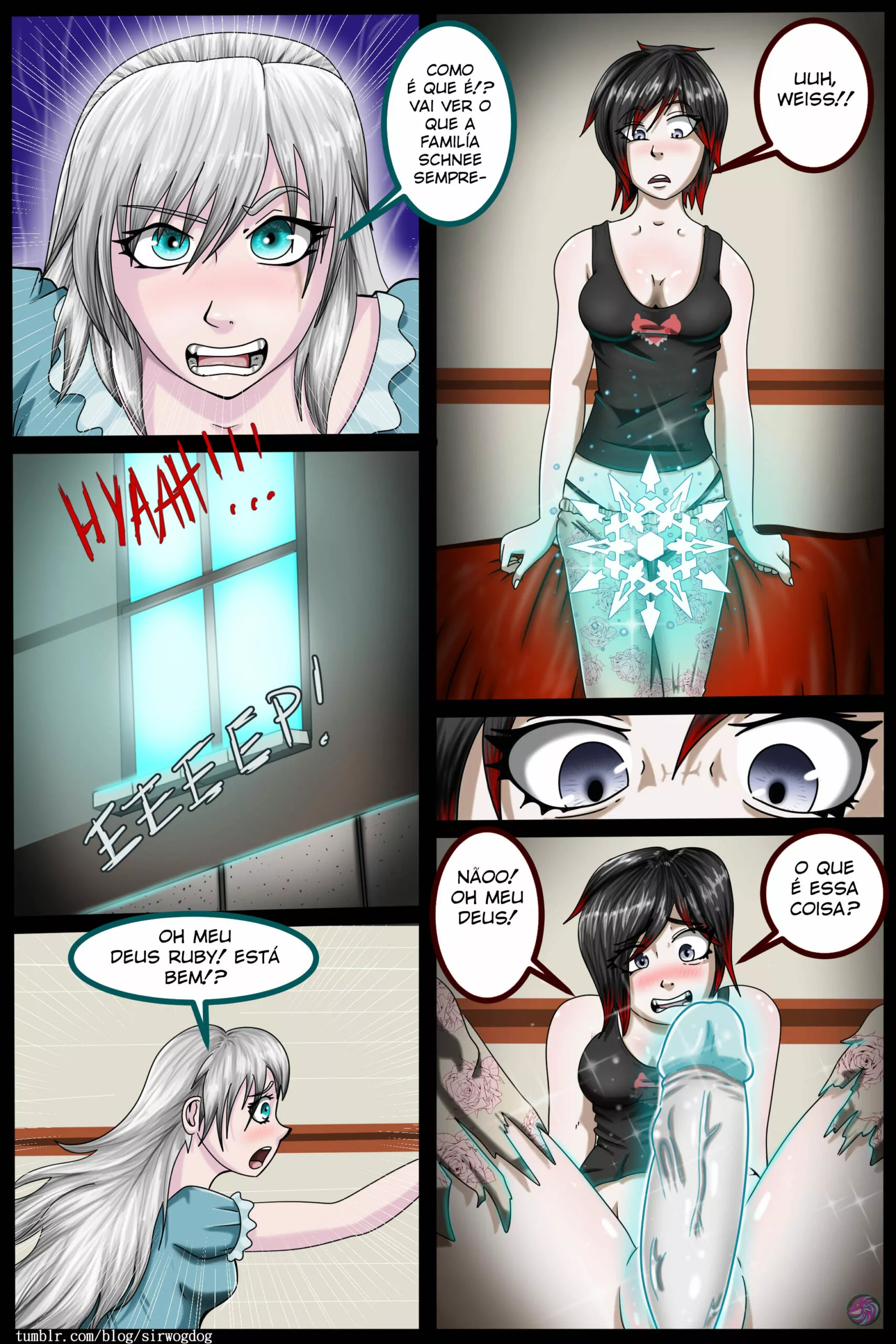 Re Zero HQ Porno: Minerva Doméstica Feiticeira - Página 3